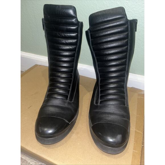 Marcella Size 10 USA Women's Journey Boot Black - Good Condition . - Picture 6 of 6
